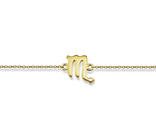 Schorpioen Armband Gold-Plated Zodiac ZB011G Jwls4u by Jwls4u