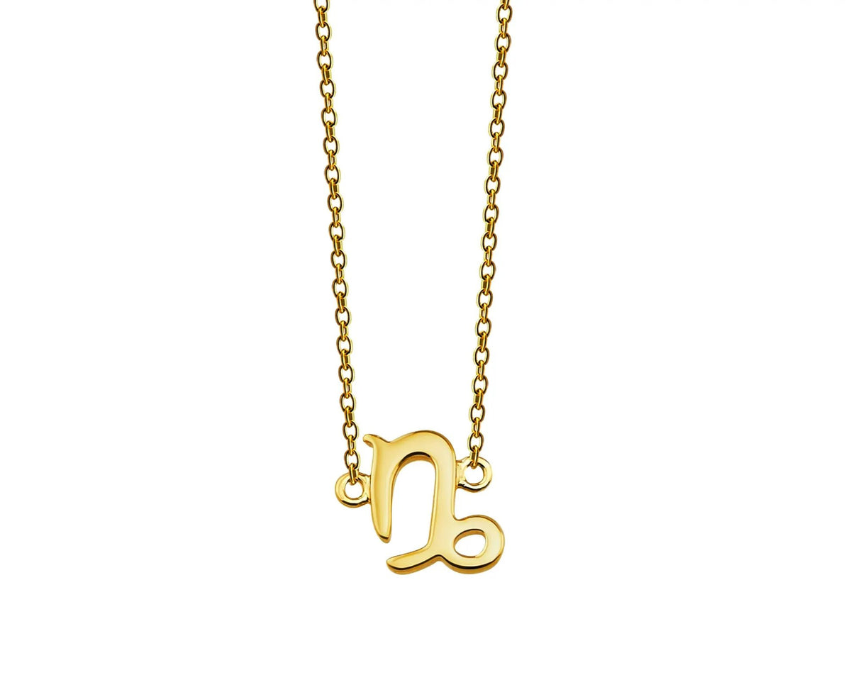 Steenbok Ketting Gold-plated ZN001G Jwls4u by Jwls4u
