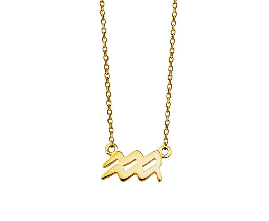 Waterman Ketting Gold-plated ZN002G Jwls4u by Jwls4u
