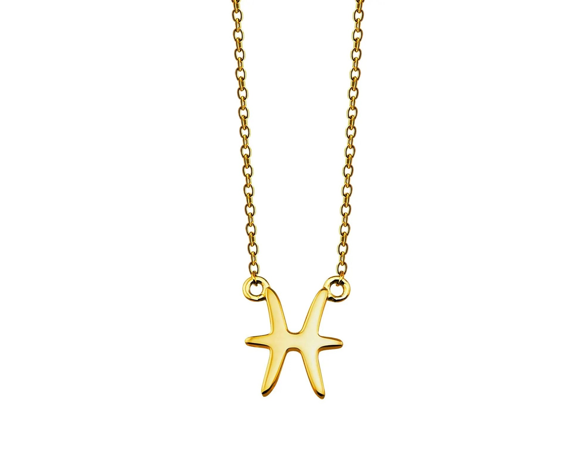 Vissen Ketting Goldplated ZN003G Jwls4u by Jwls4u