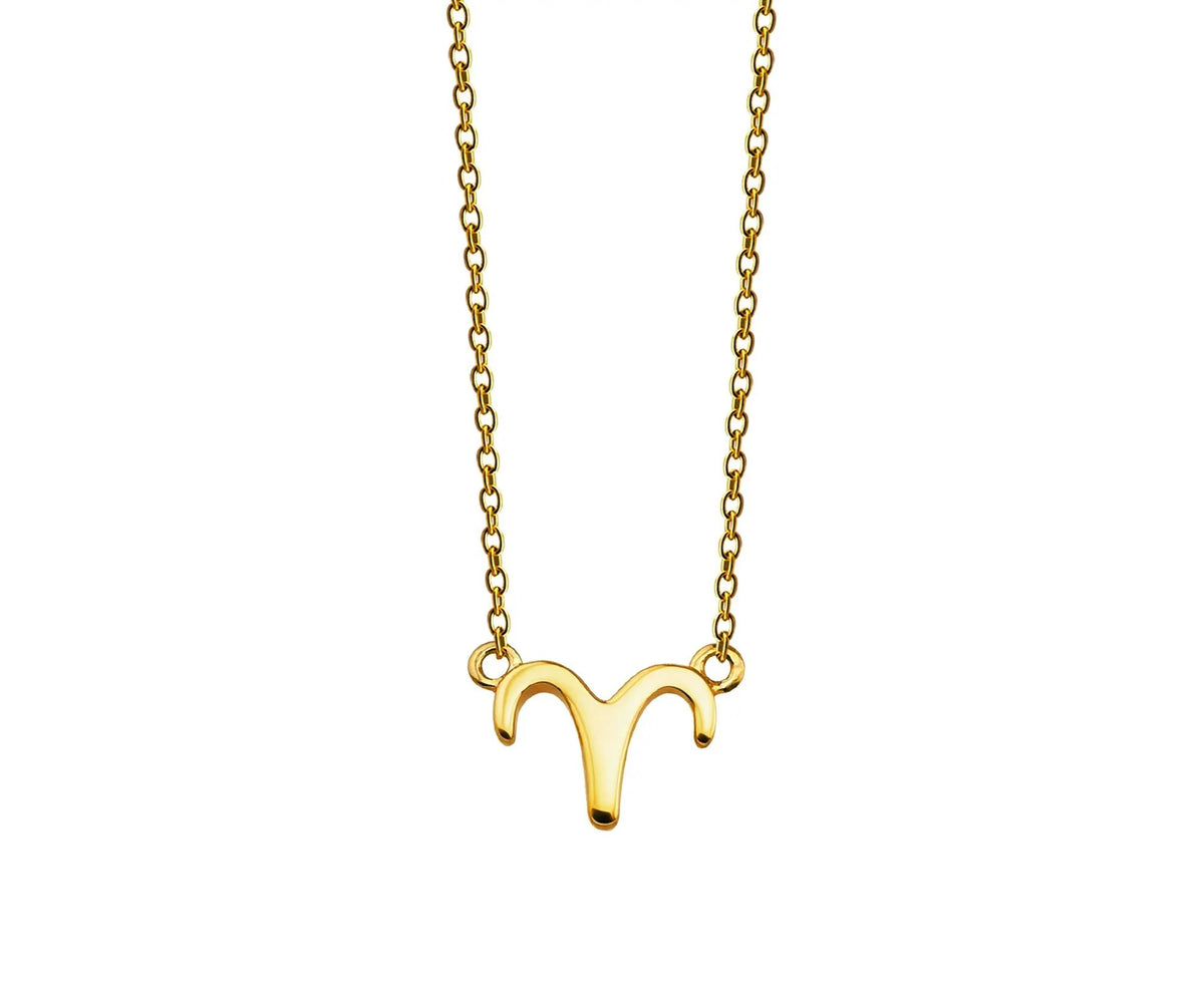 Ram Ketting Goudkleur Zodiac ZN004G by Jwls4u
