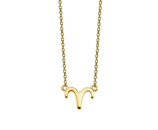 Ram Ketting Goudkleur Zodiac ZN004G by Jwls4u