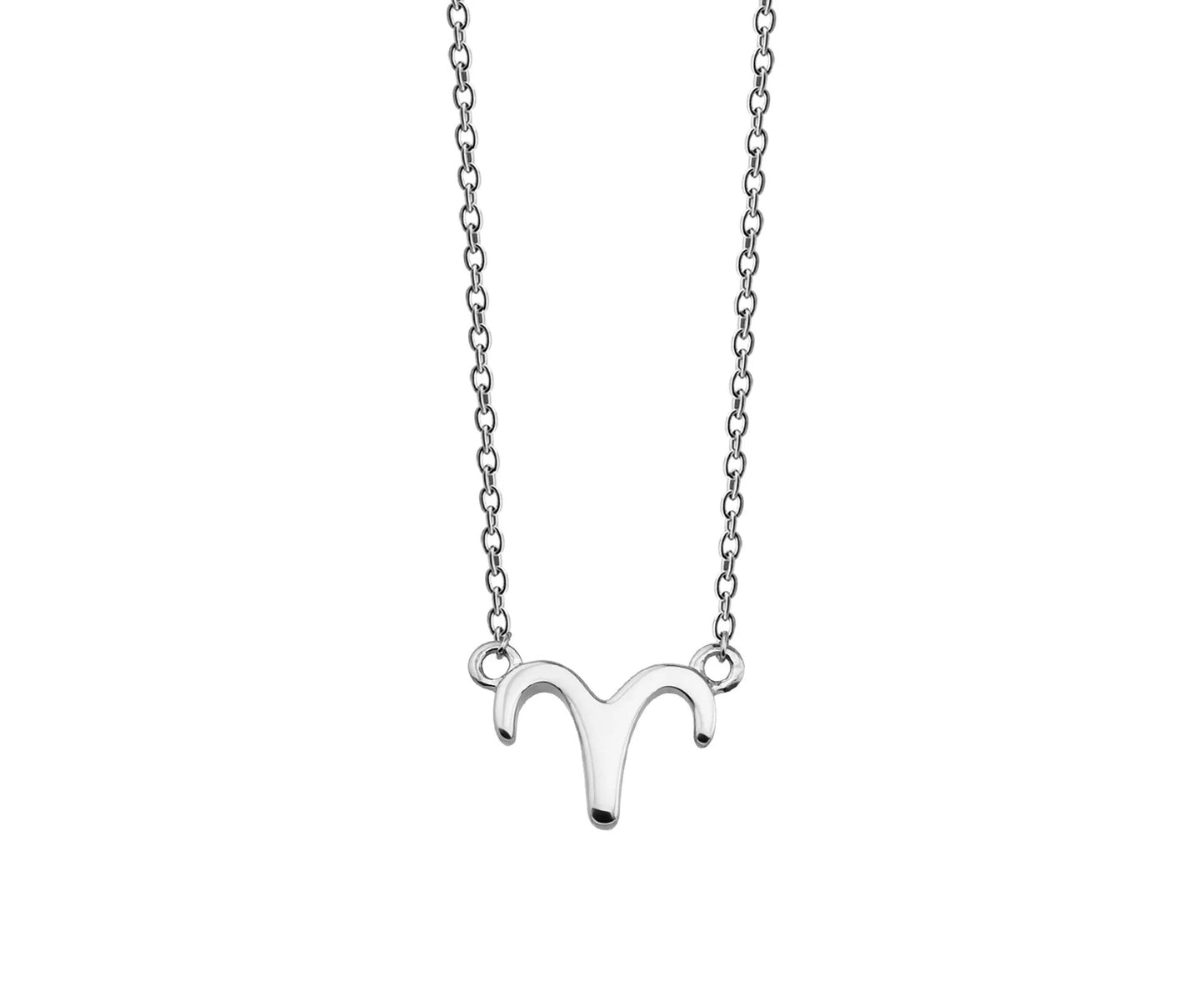 Ram Ketting Zilver Zodiac ZN004S by Jwls4u