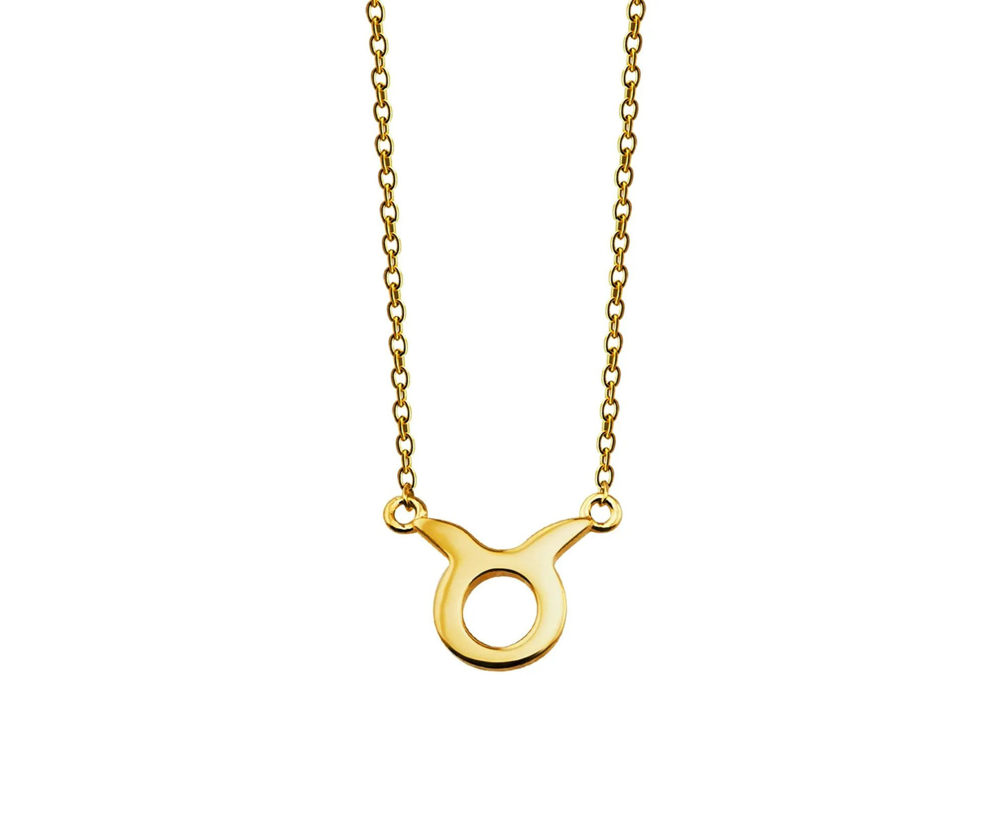 Jwls4u Taurus Necklace Goldplated Zodiac Pendant ZN005G For Jewelry Fans by Jwls4u