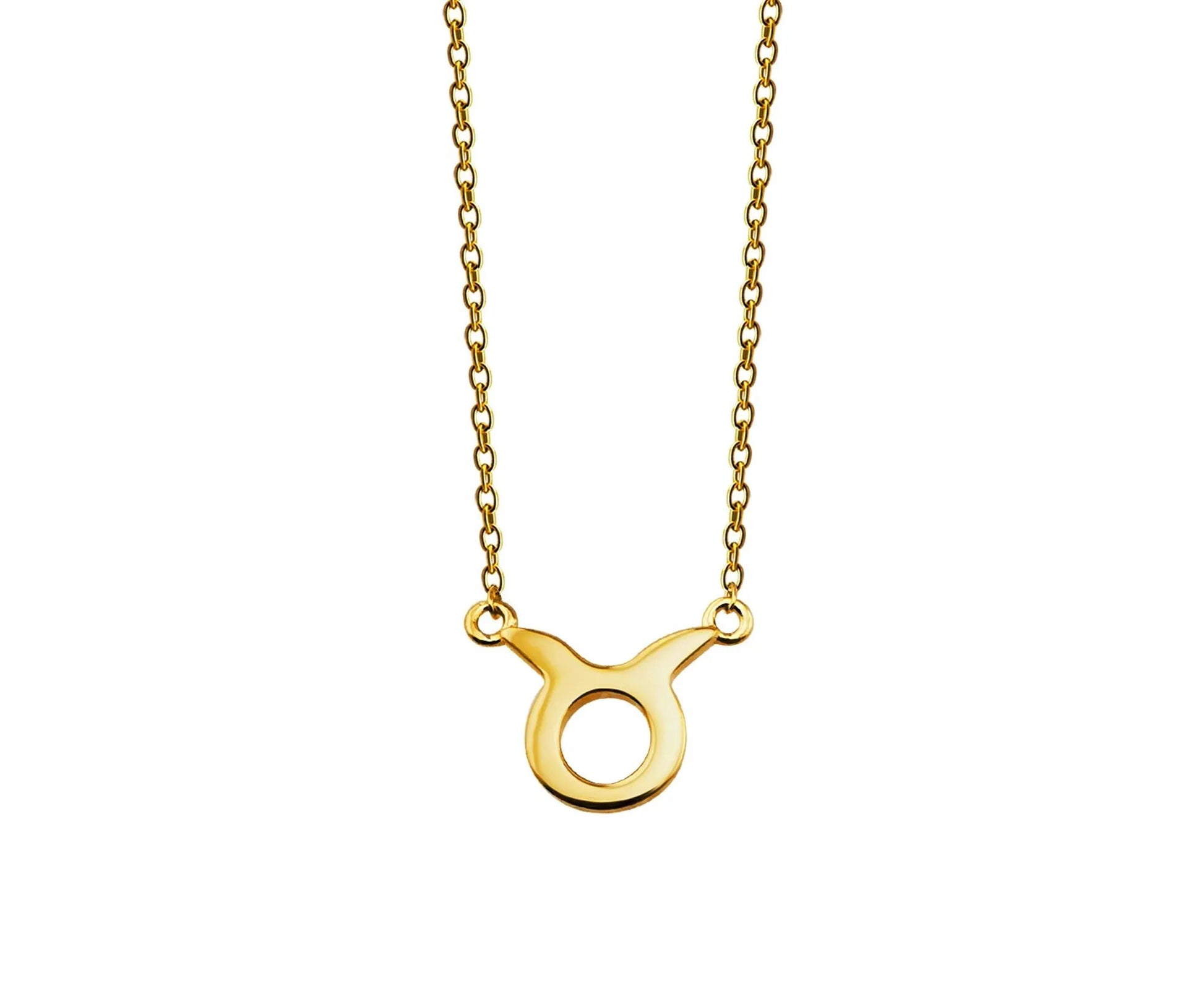 Jwls4u Taurus Necklace Goldplated Zodiac Pendant ZN005G For Jewelry Fans by Jwls4u