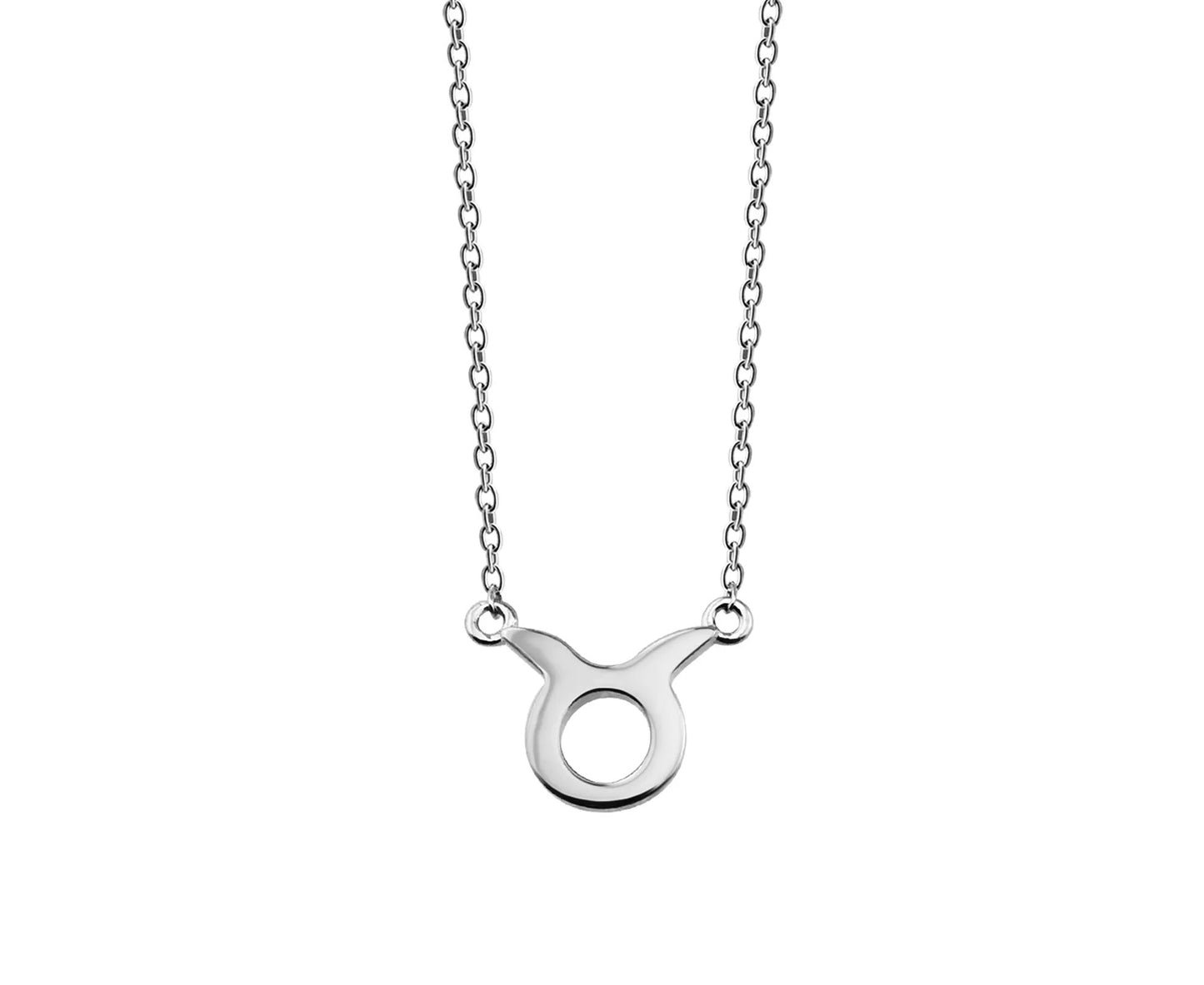 Stier Ketting Zilver Zodiac ZN005S by Jwls4u