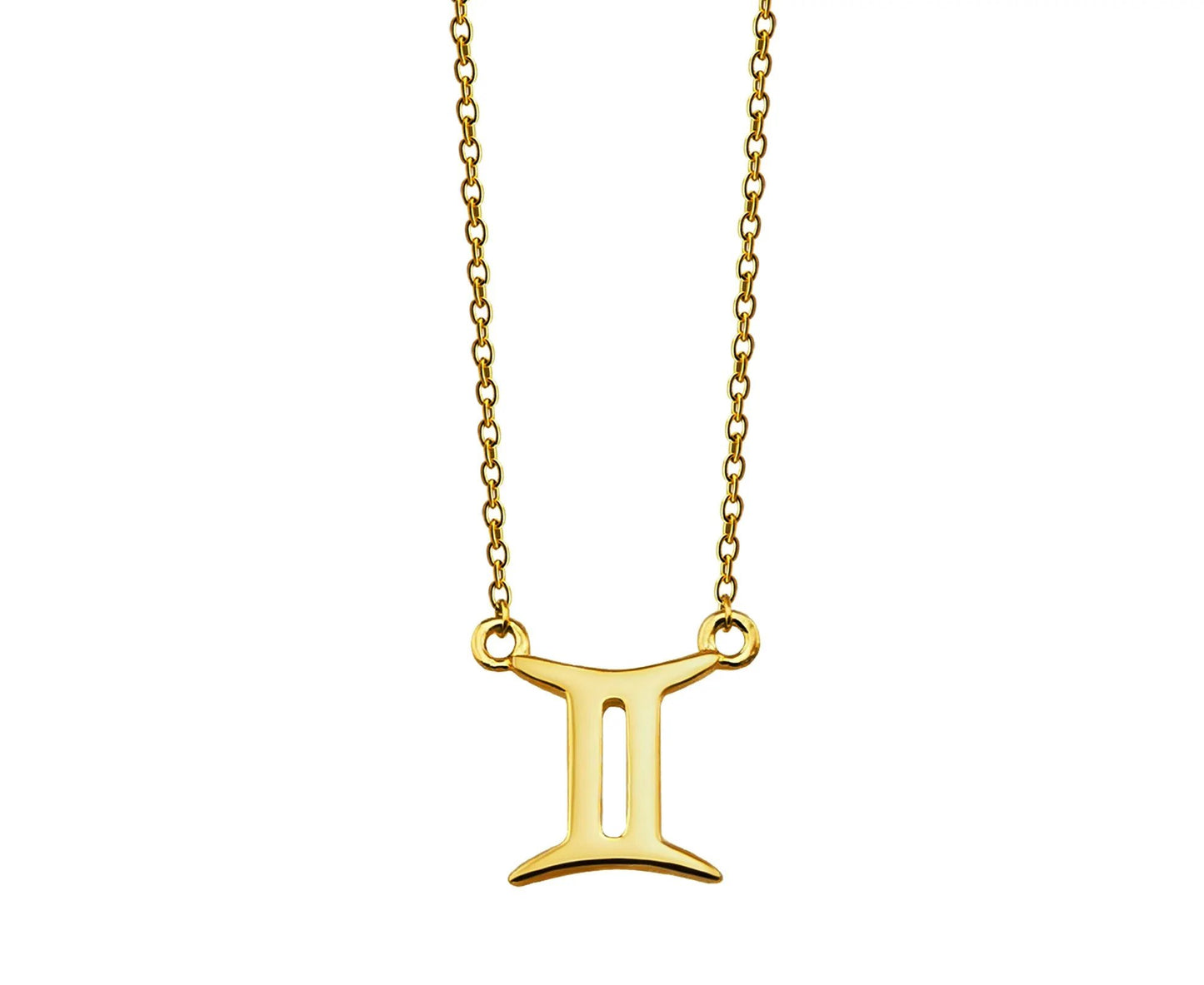 Tweelingen Ketting Goldplated Zodiac ZN006G by Jwls4u