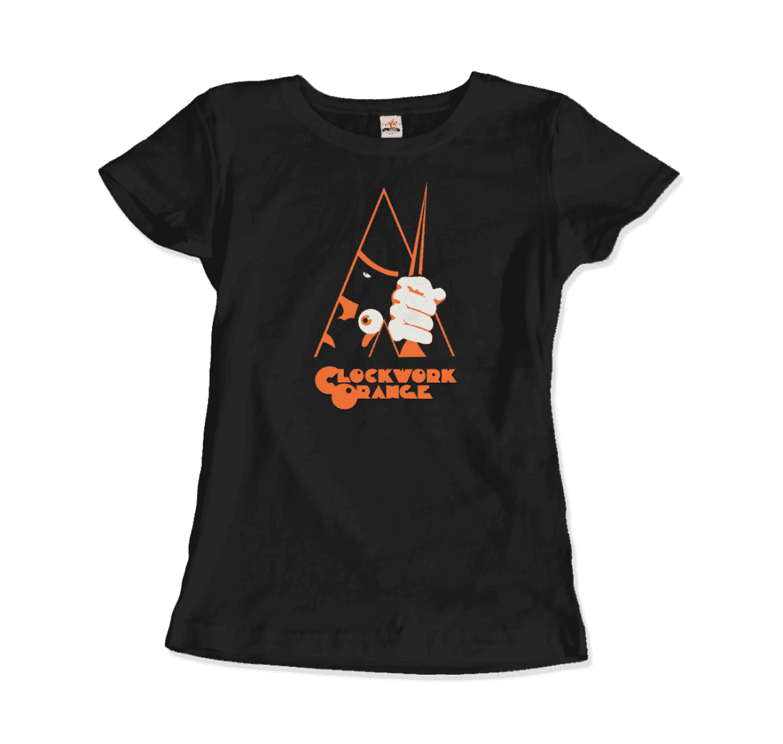 A Clockwork Orange movie artwork reproduction t-shirt by Art-O-Rama Shop