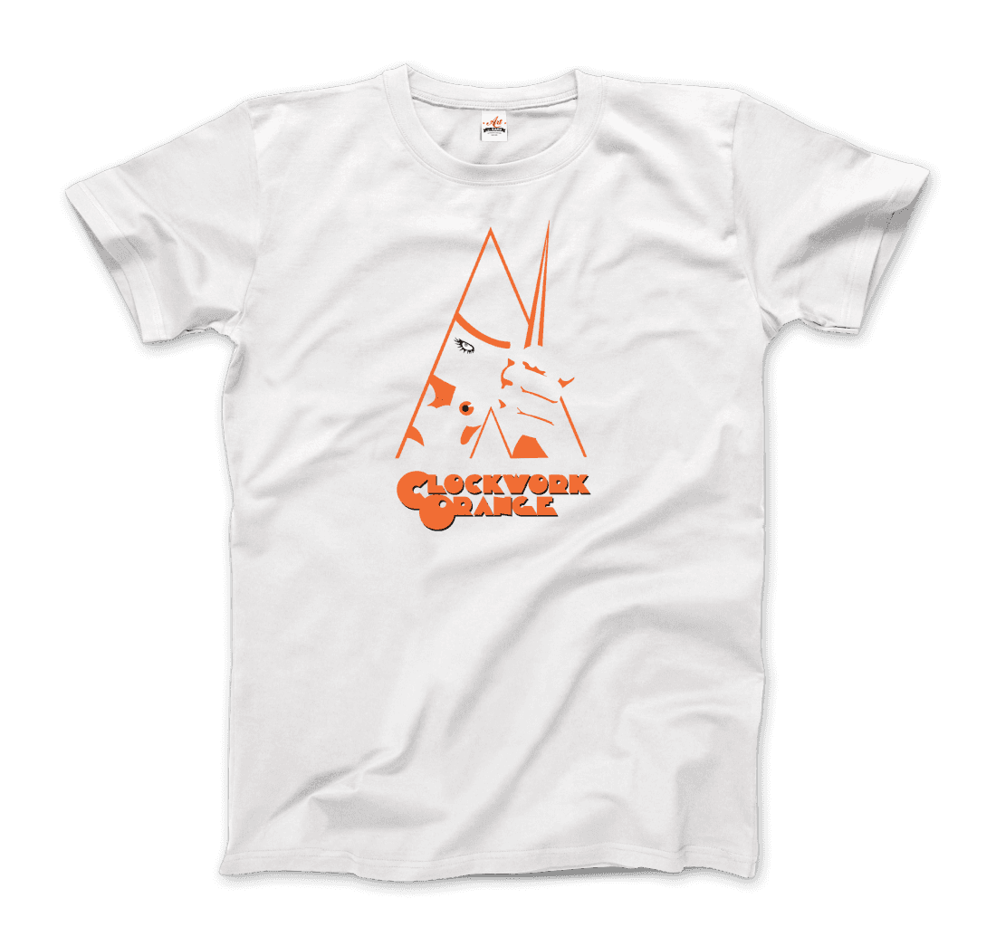 A Clockwork Orange movie artwork reproduction t-shirt by Art-O-Rama Shop