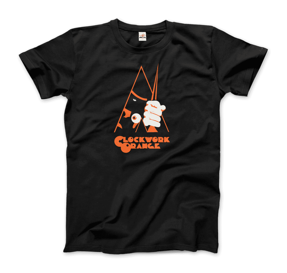 A Clockwork Orange movie artwork reproduction t-shirt by Art-O-Rama Shop