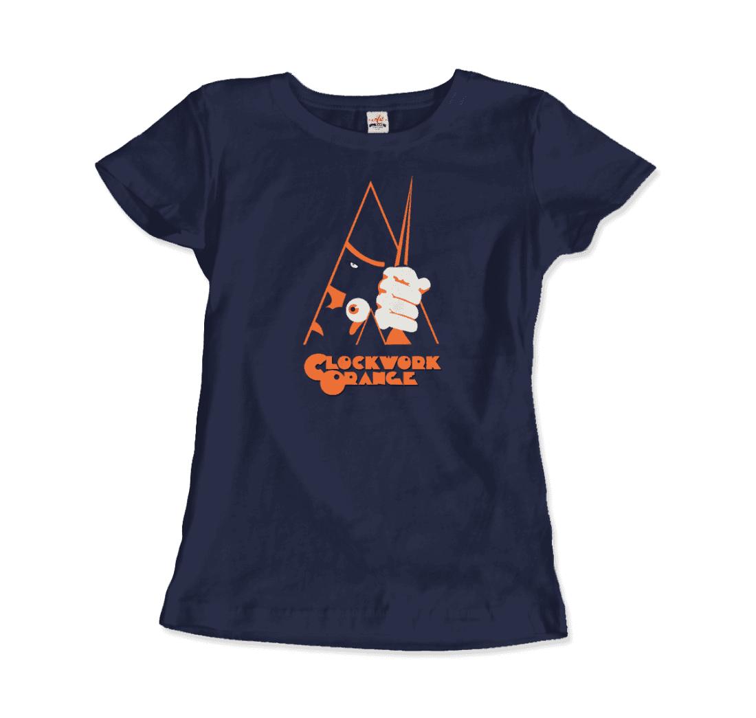 A Clockwork Orange movie artwork reproduction t-shirt by Art-O-Rama Shop
