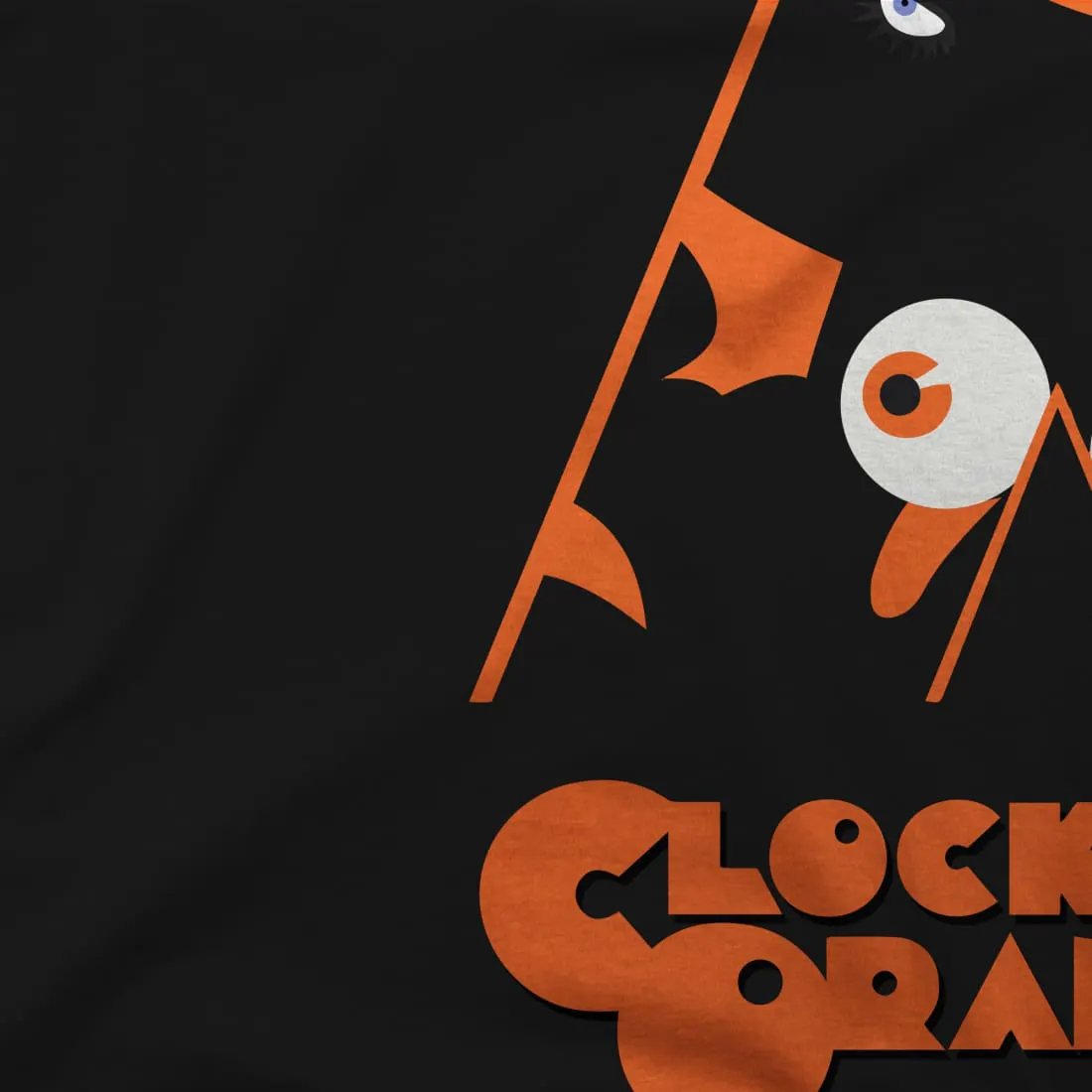 A Clockwork Orange movie artwork reproduction t-shirt by Art-O-Rama Shop
