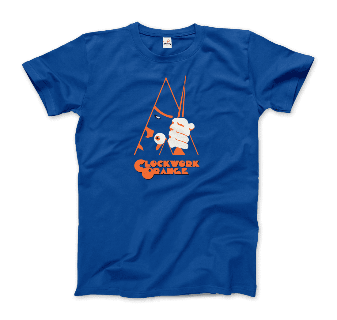 A Clockwork Orange movie artwork reproduction t-shirt by Art-O-Rama Shop
