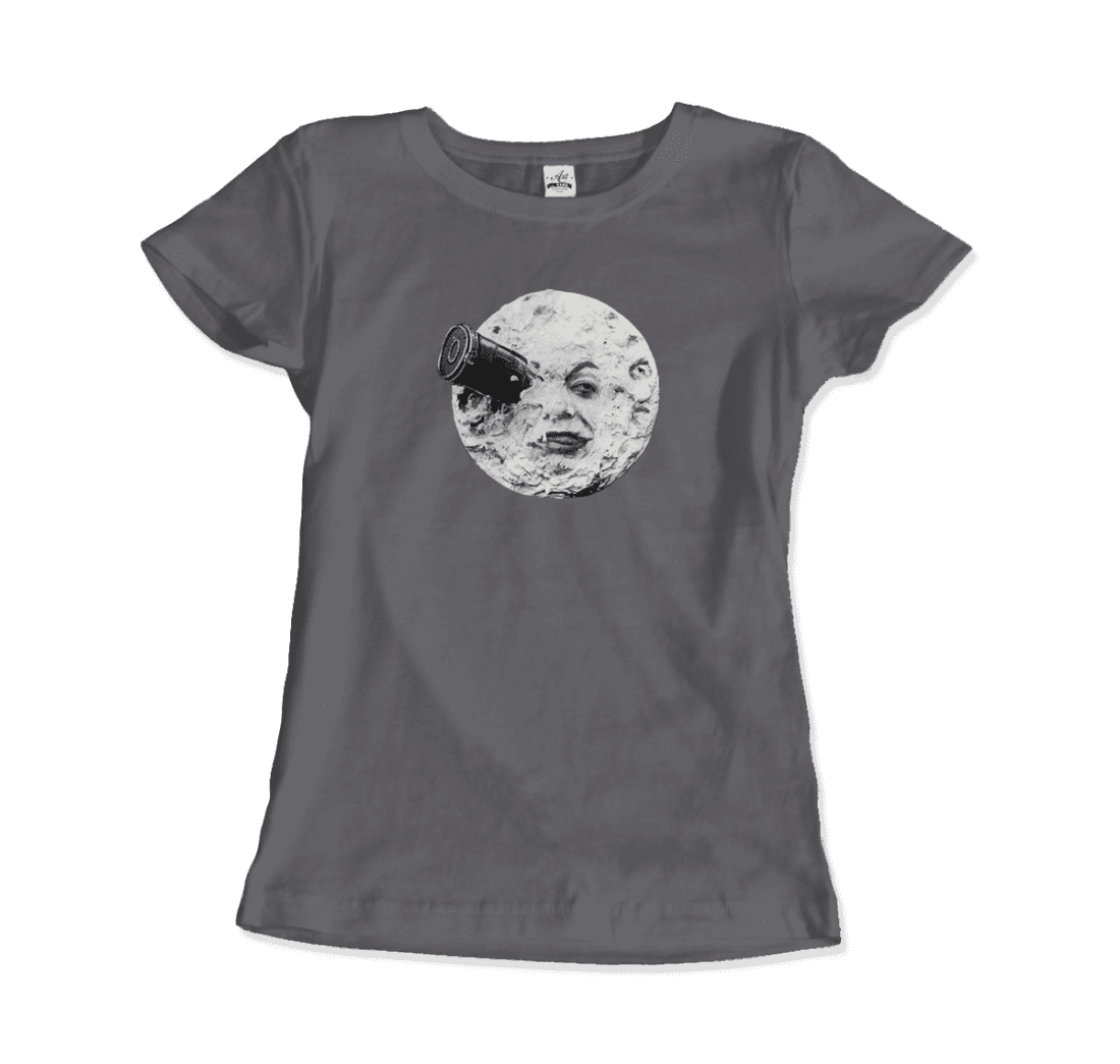A Trip to the Moon, 1902 movie artwork t-shirt by Art-O-Rama Shop