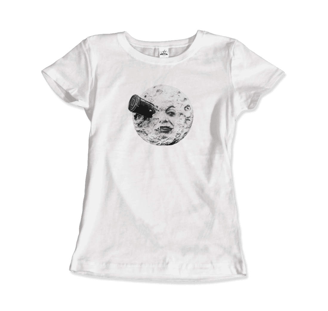 A Trip to the Moon, 1902 movie artwork t-shirt by Art-O-Rama Shop