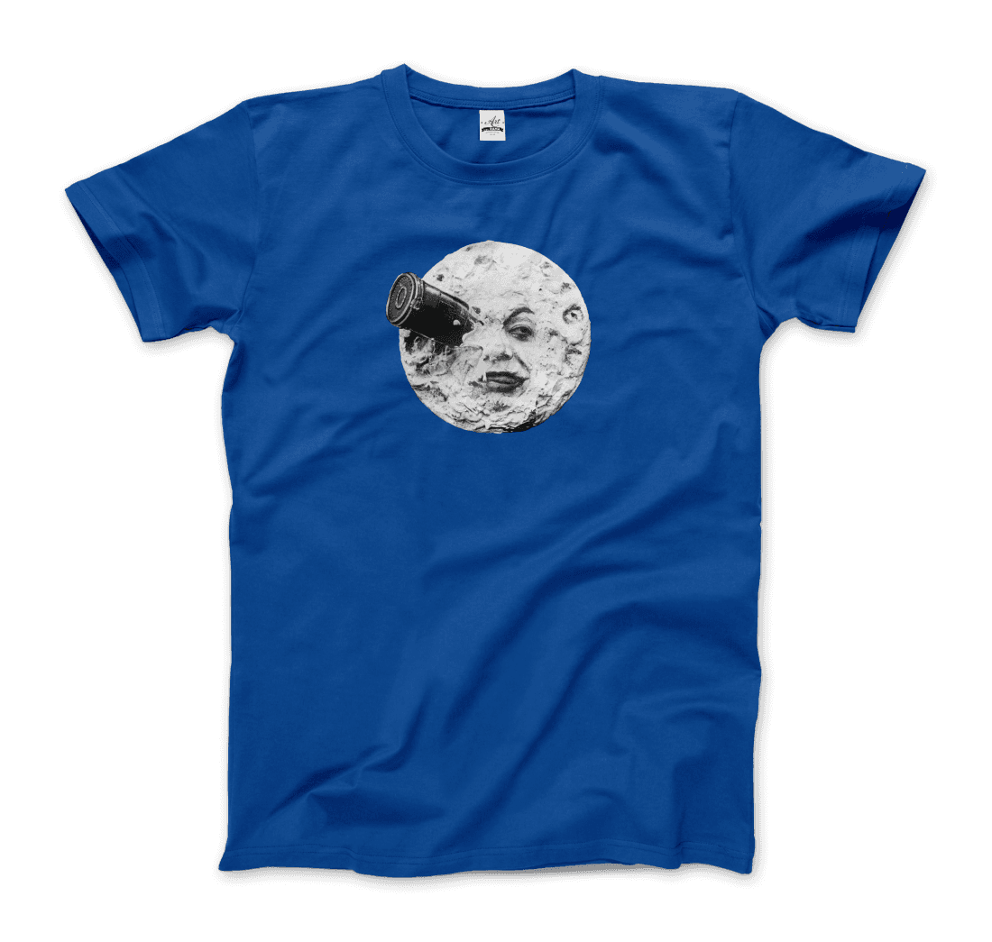 A Trip to the Moon, 1902 movie artwork t-shirt by Art-O-Rama Shop