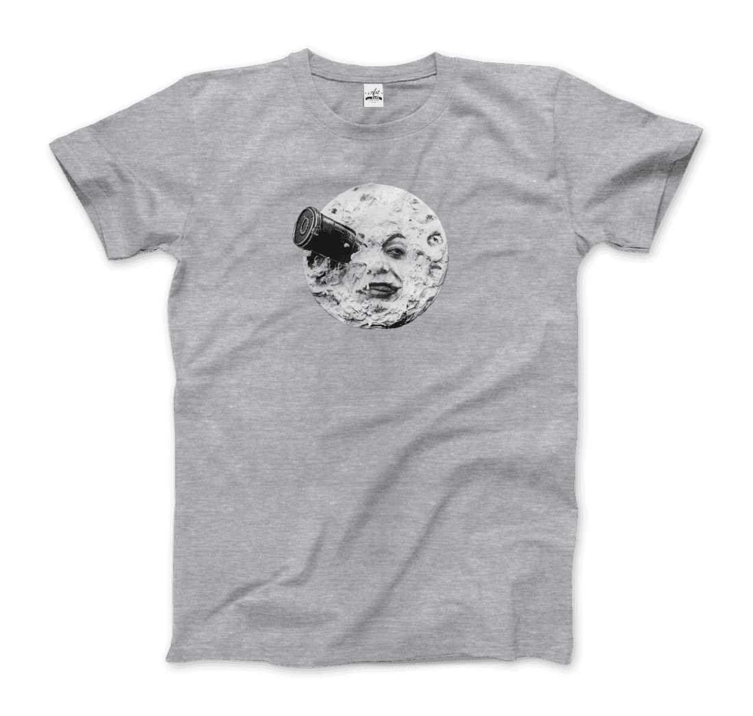 A Trip to the Moon, 1902 movie artwork t-shirt by Art-O-Rama Shop
