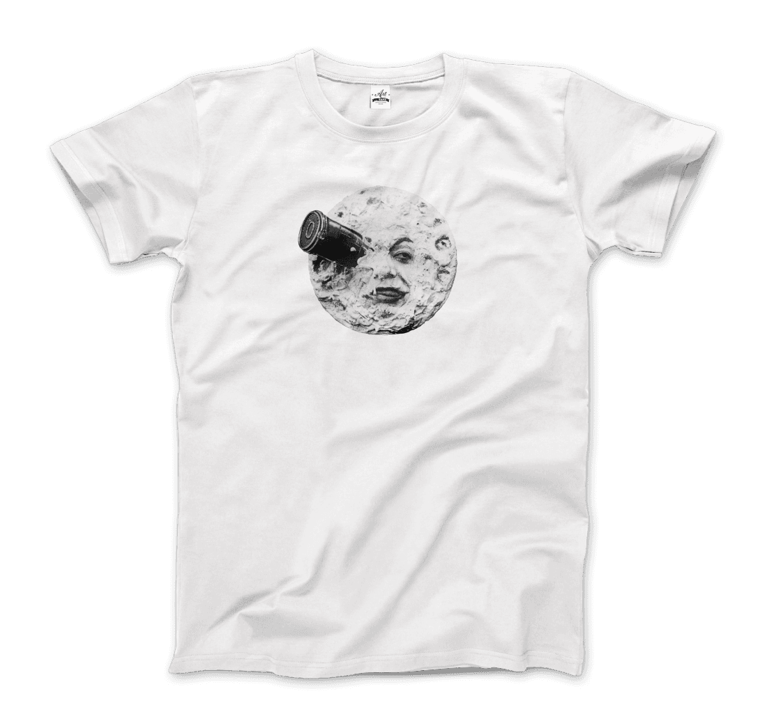 A Trip to the Moon, 1902 movie artwork t-shirt by Art-O-Rama Shop