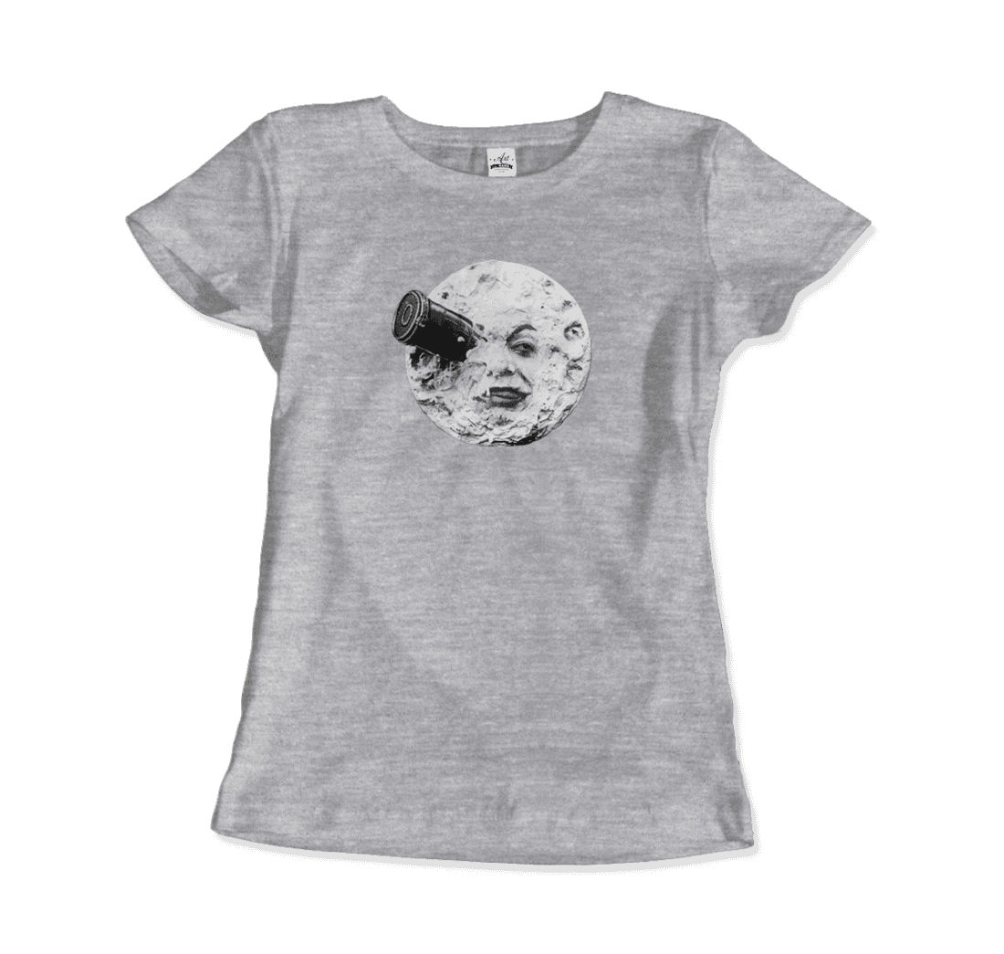 A Trip to the Moon, 1902 movie artwork t-shirt by Art-O-Rama Shop