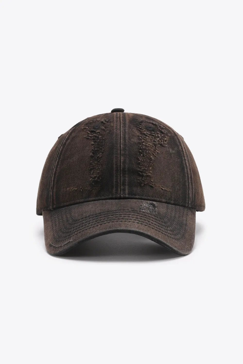 Distressed Adjustable Baseball Cap by Partner Label