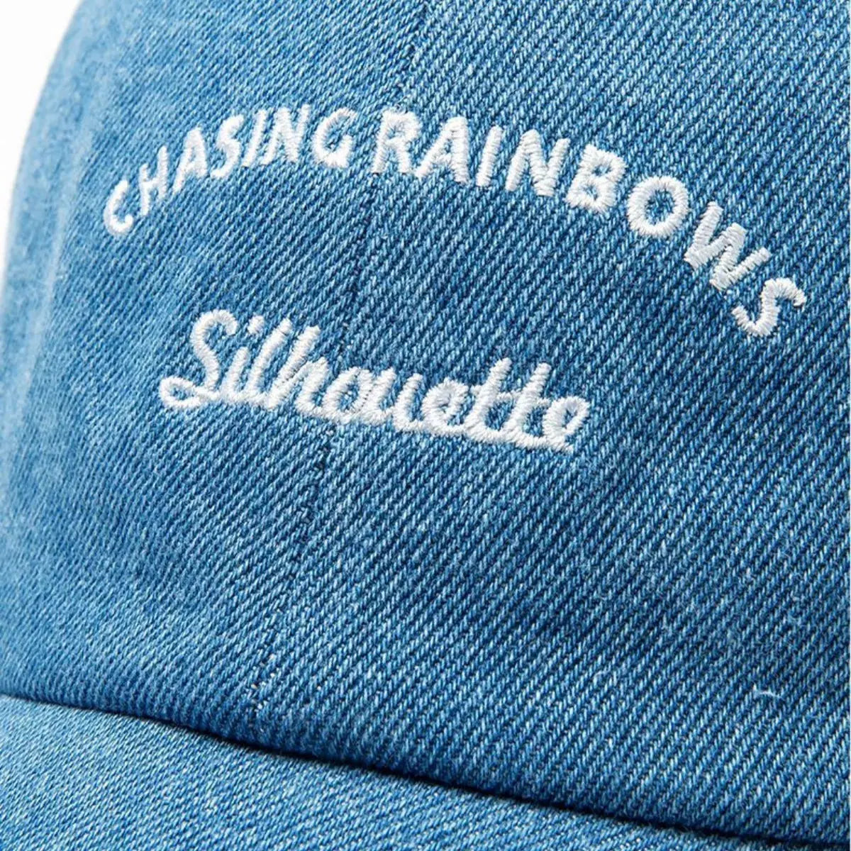 Embroidered Denim Baseball Cap by Partner Label