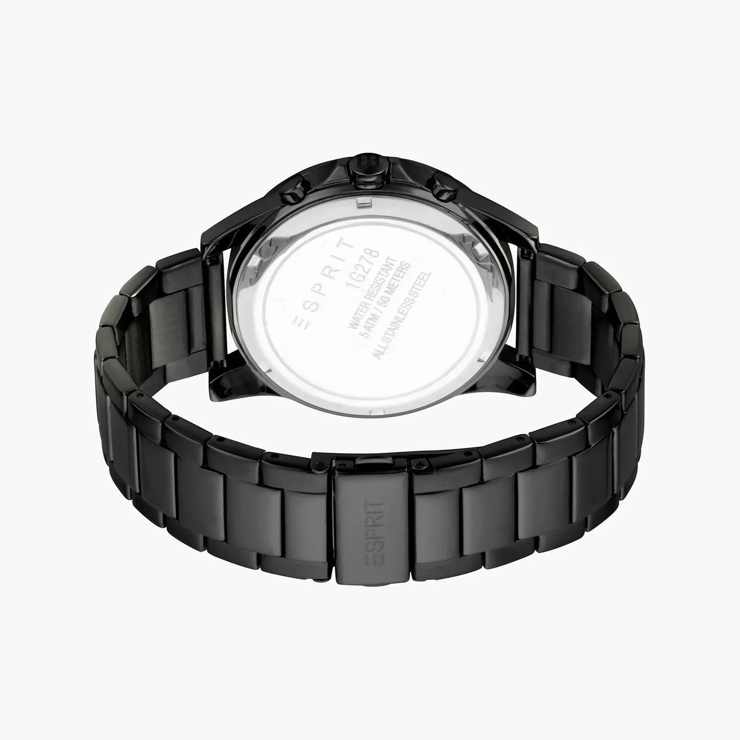 Esprit Men's Black Stainless Steel Watch, Black Dial | Es1g200m0055 by ESPRIT