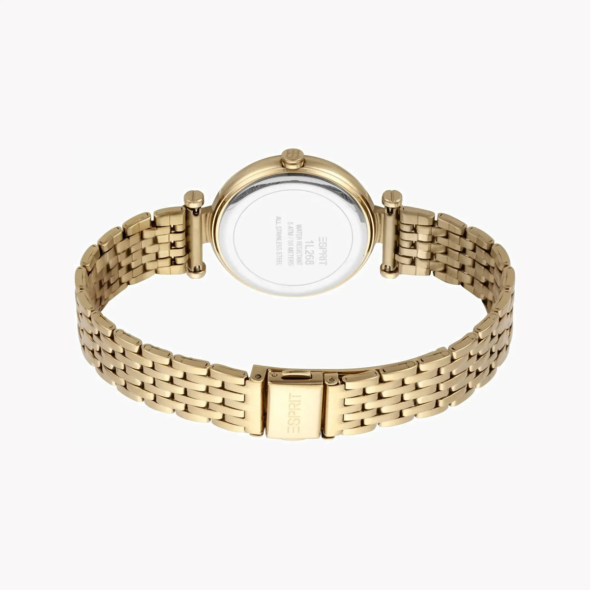 Esprit Women's Gold Stainless Steel Watch, Champagne Dial | Es1l049m0055 by ESPRIT