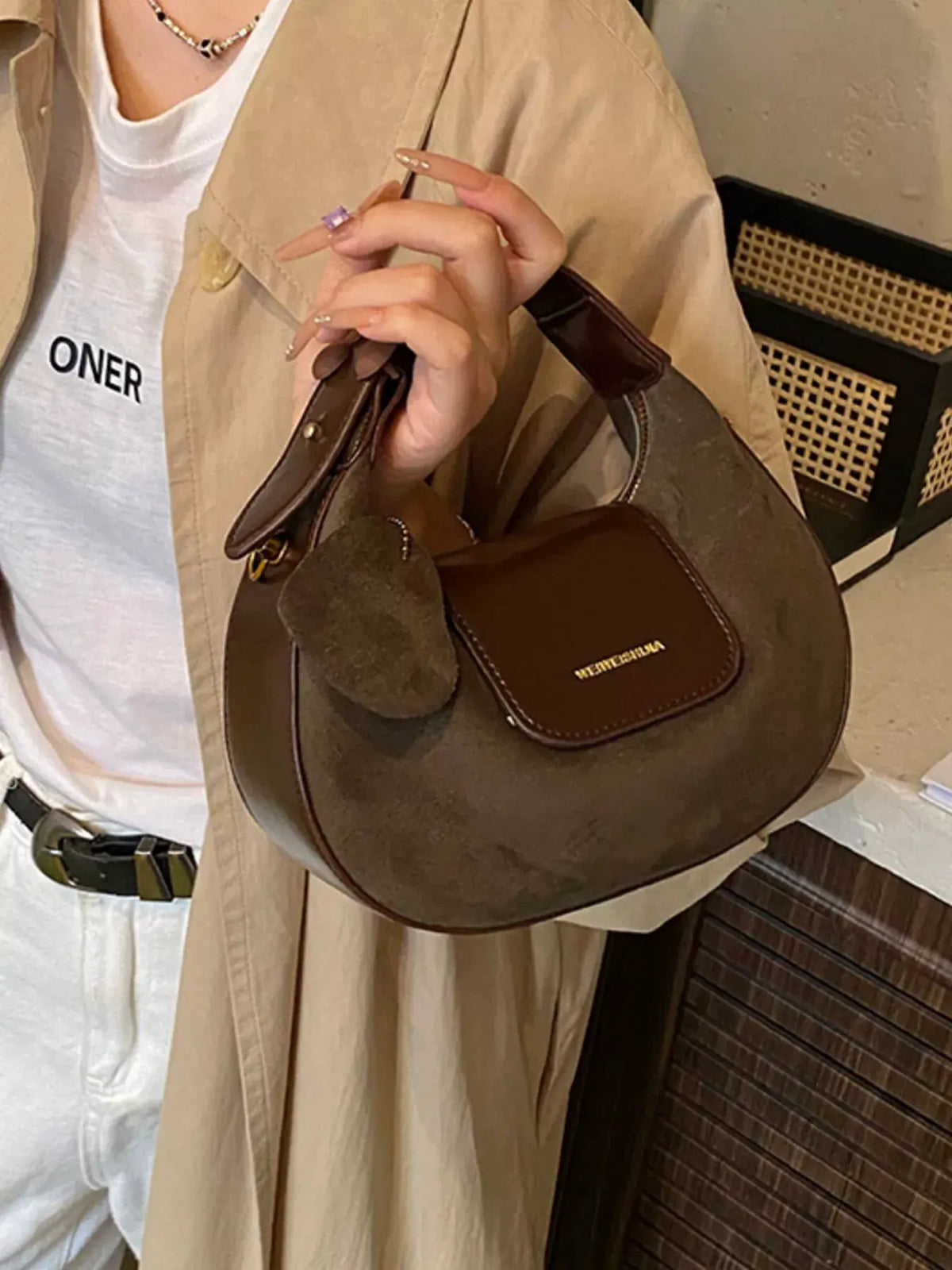 Top Handle Crossbody Bag by Partner Label
