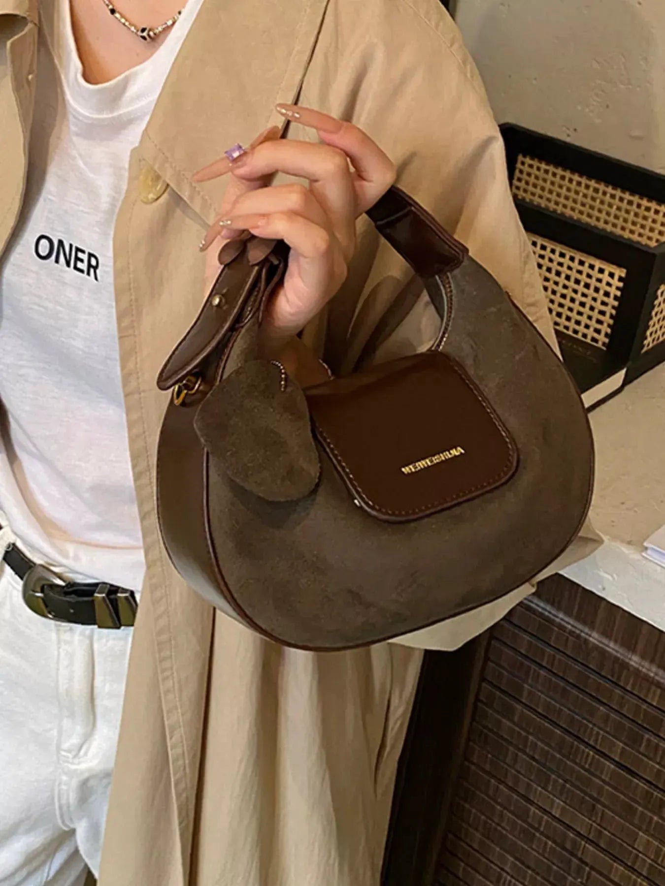 Top Handle Crossbody Bag by Partner Label