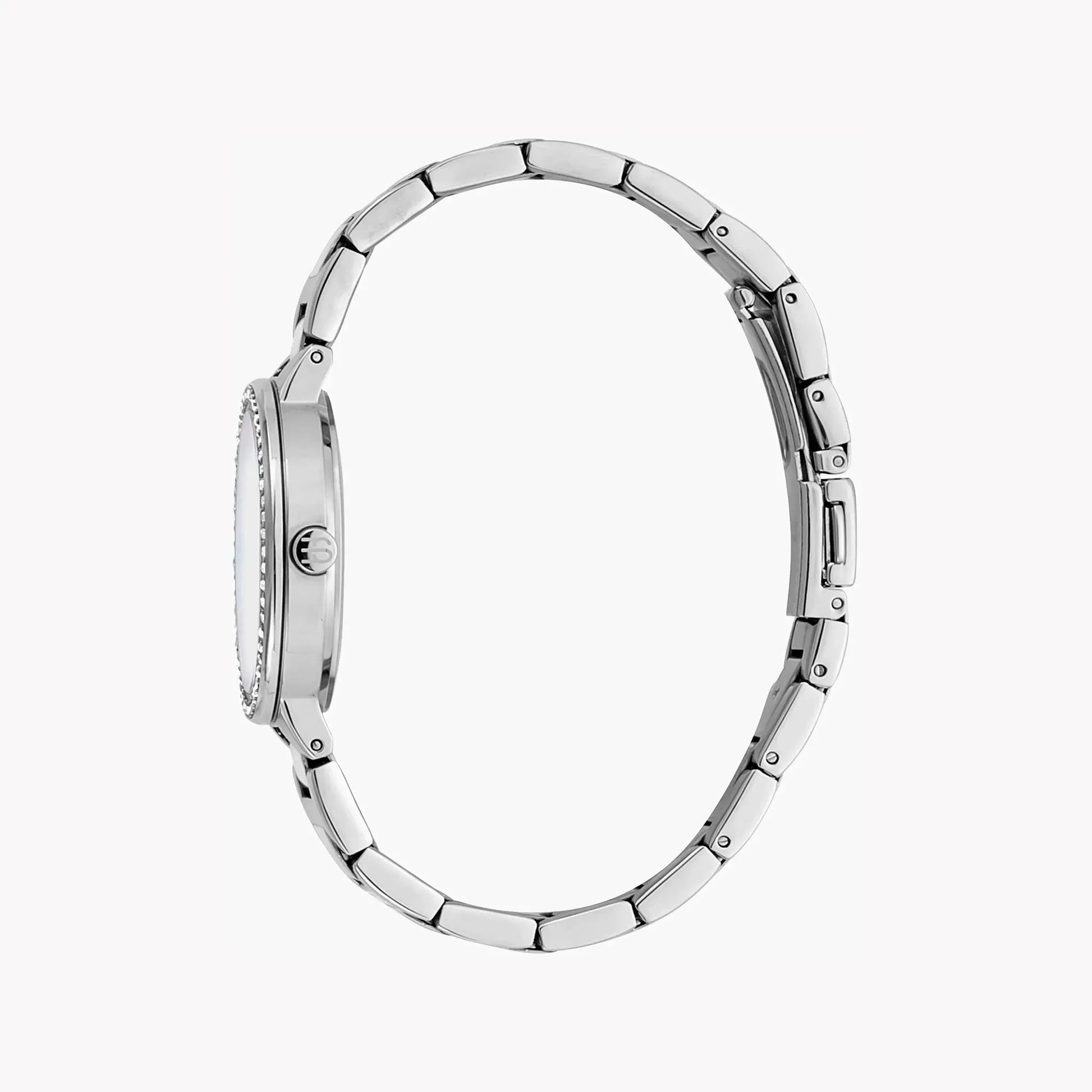 Esprit Women's Silver Stainless Steel Watch, White Dial | Es1l123m0015 by ESPRIT