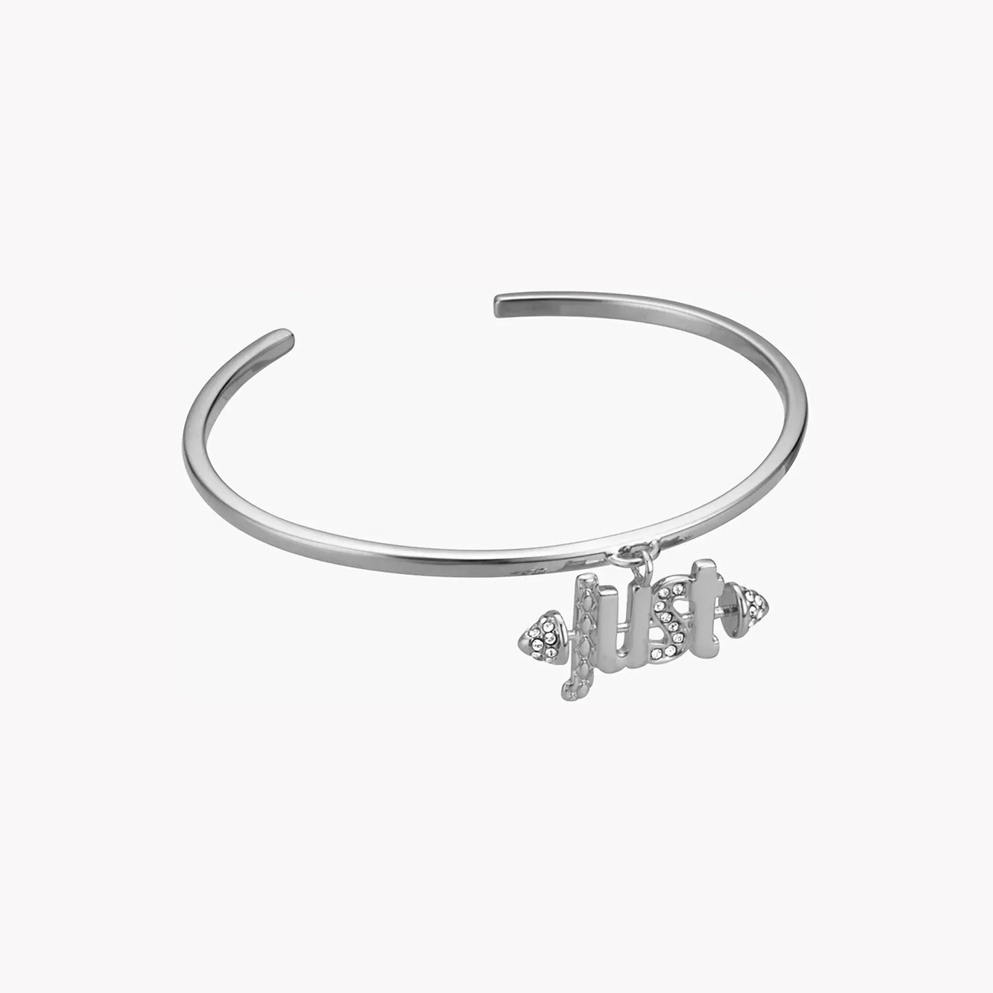 Just Cavalli Women's Silver Stainless Steel Bracelet, Silver | Jcba00440100 by JUST CAVALLI