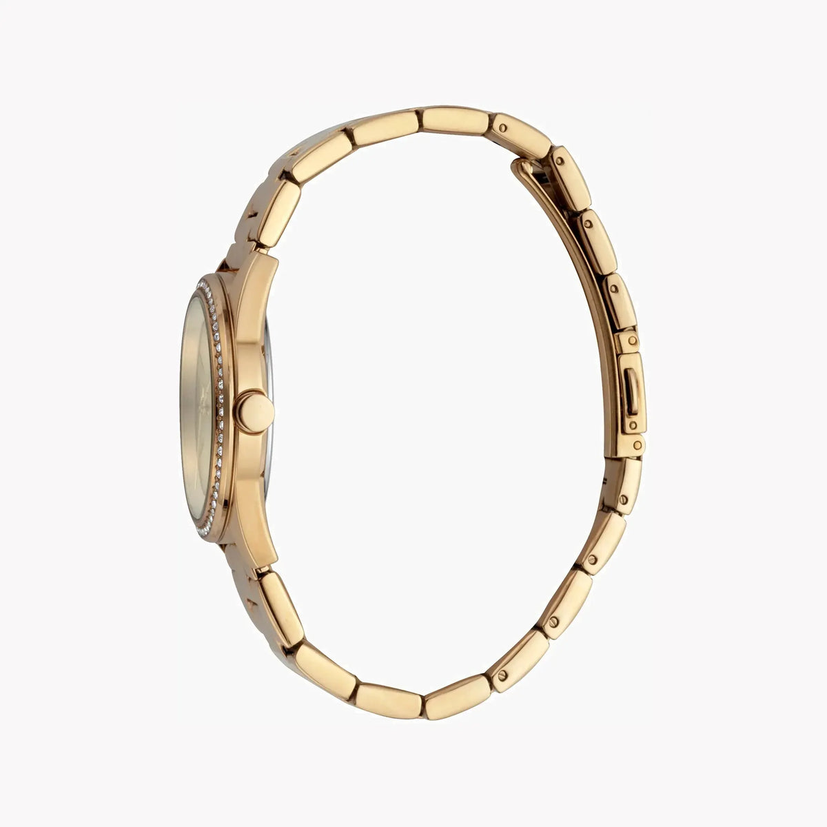 Esprit Women's Gold Stainless Steel Watch, Champagne Dial | Es1l069m0035 by ESPRIT
