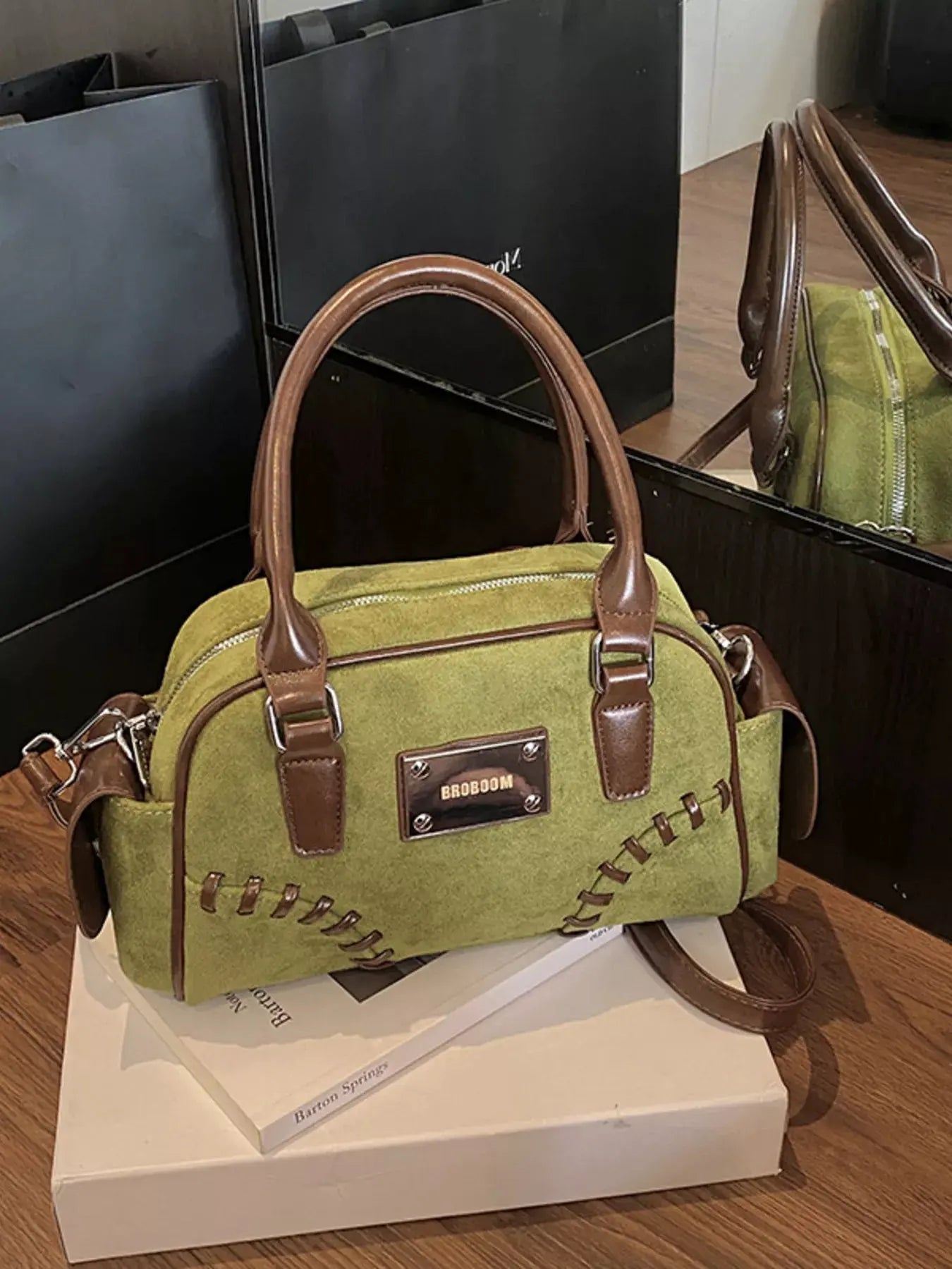 Vintage Top Handle Crossbody Bag by Partner Label