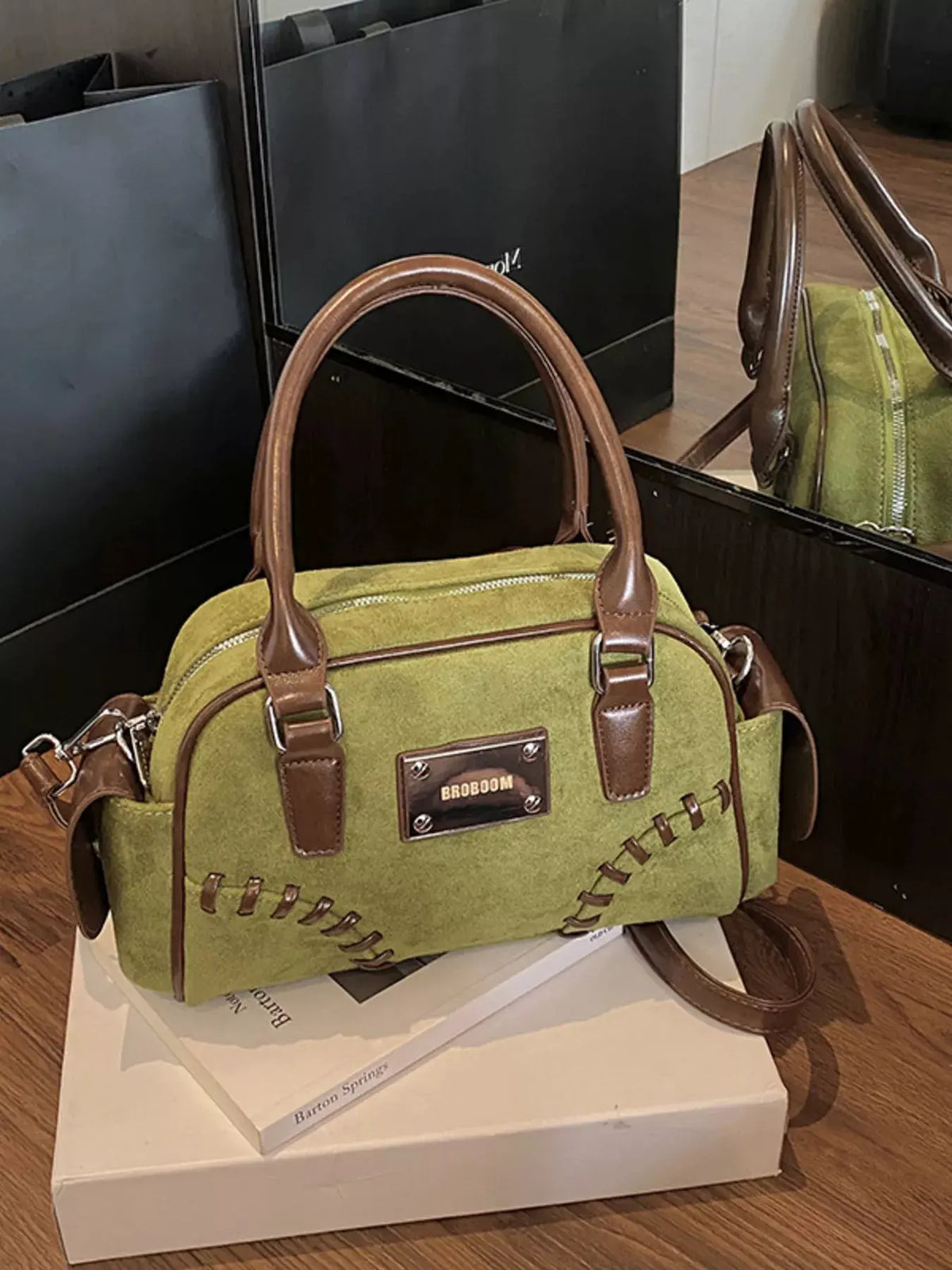 Vintage Top Handle Crossbody Bag by Partner Label