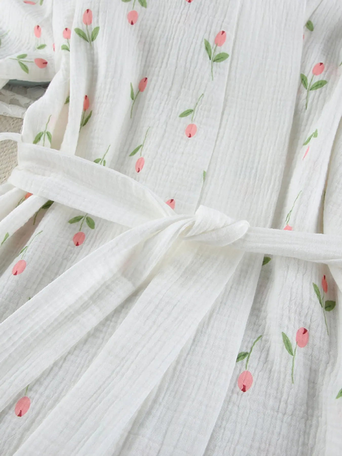 Floral Print Lightweight Lounge Nightgown by Partner Labels