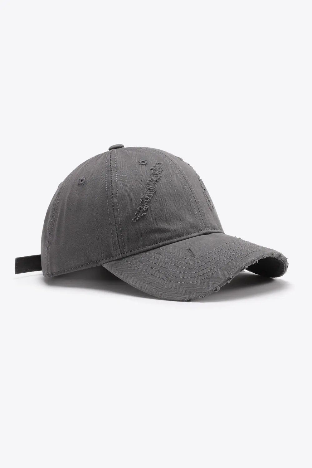 Distressed Adjustable Baseball Cap by Partner Label