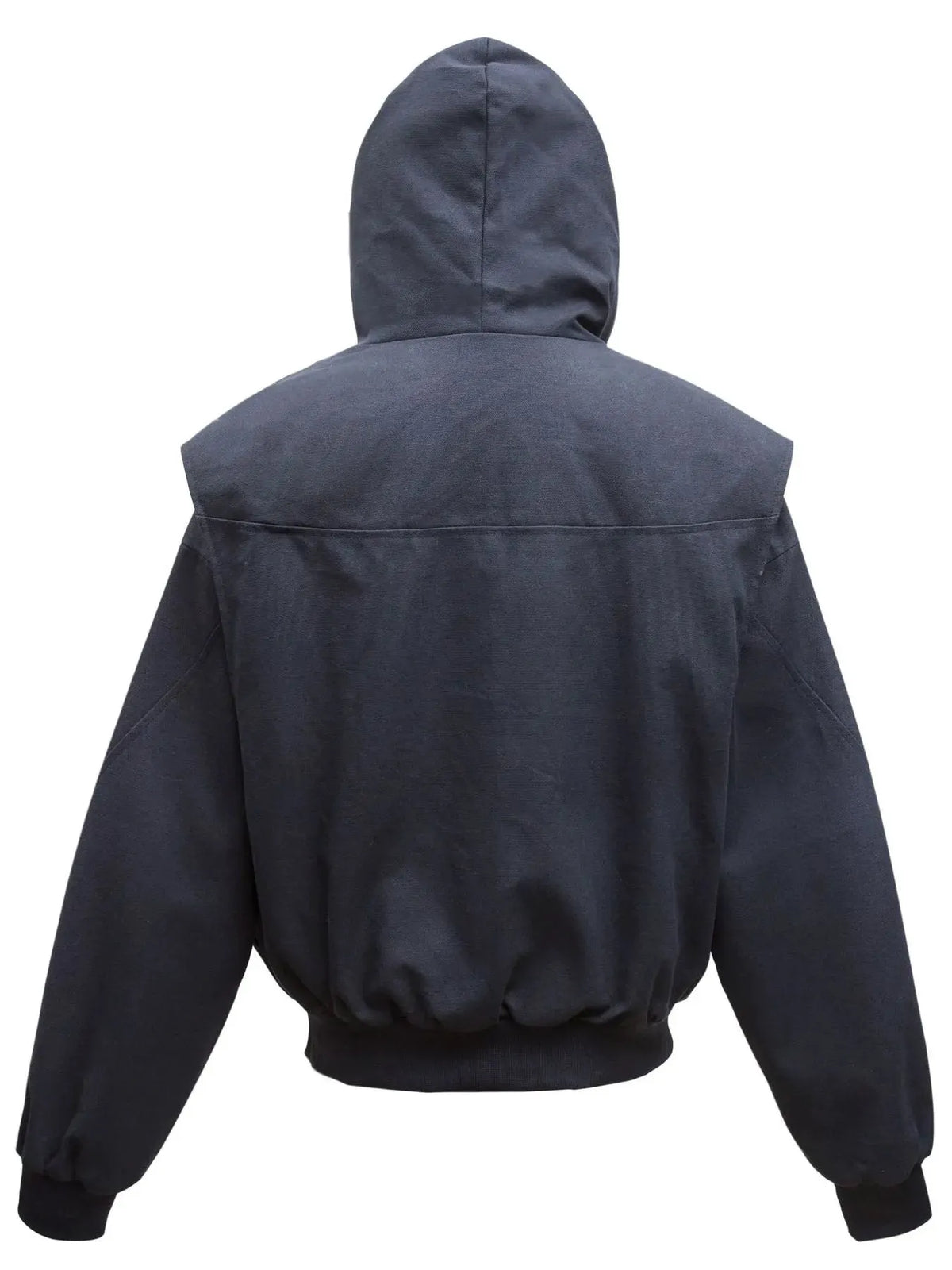 Men's Sherpa Lined Hooded Bomber Jacket by Partner Label