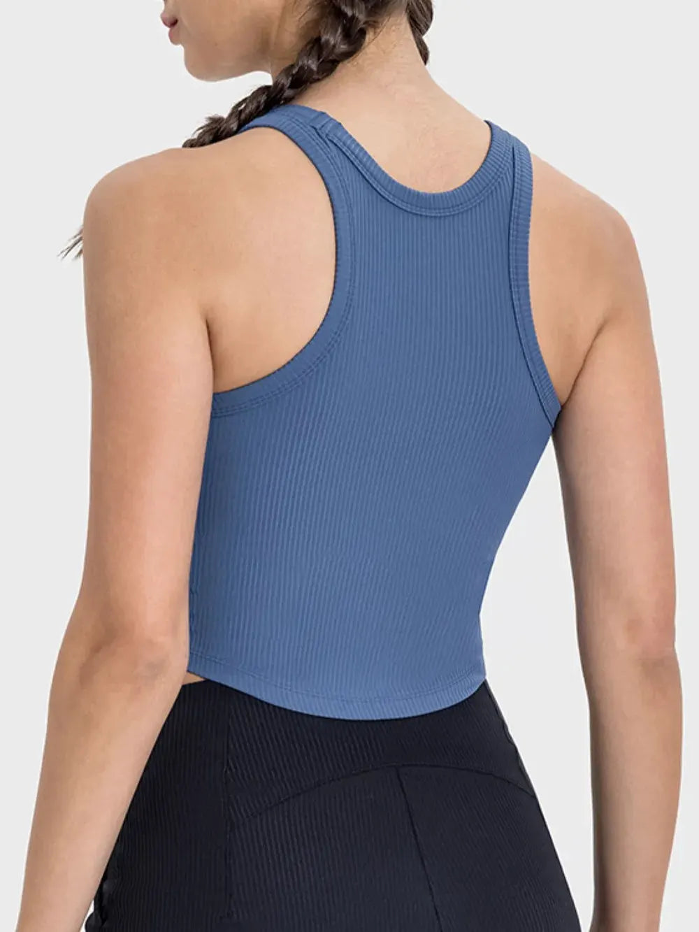Millennia Round Neck Racerback Active Tank by Millennia