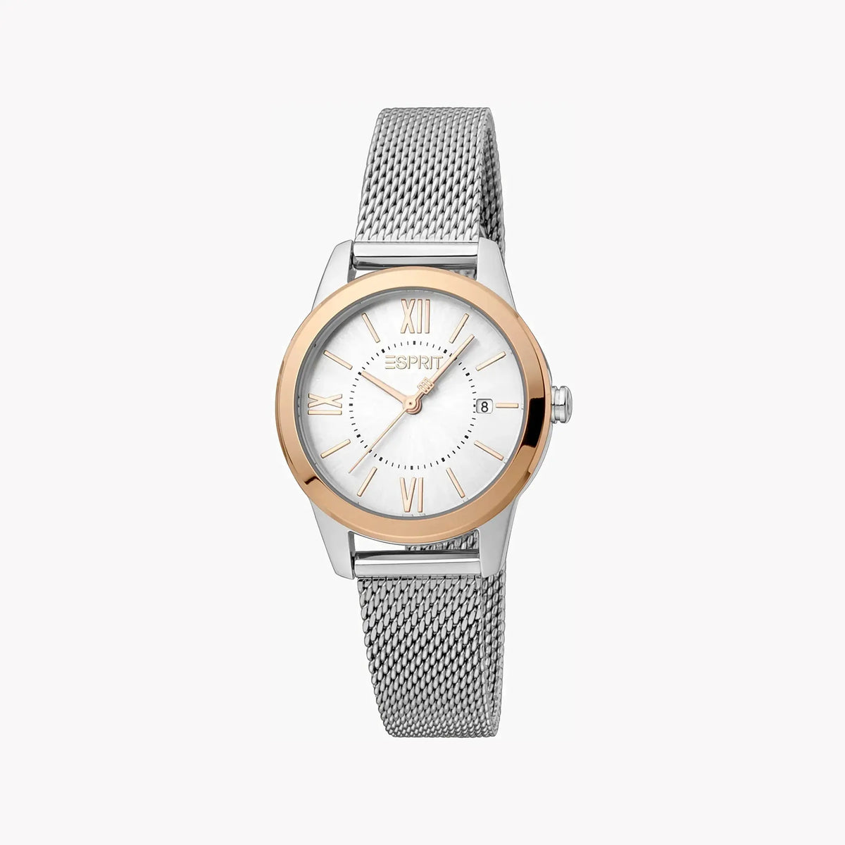 Esprit Women's Silver Stainless Steel Watch, Silver Dial | Es1l116m0045 by ESPRIT