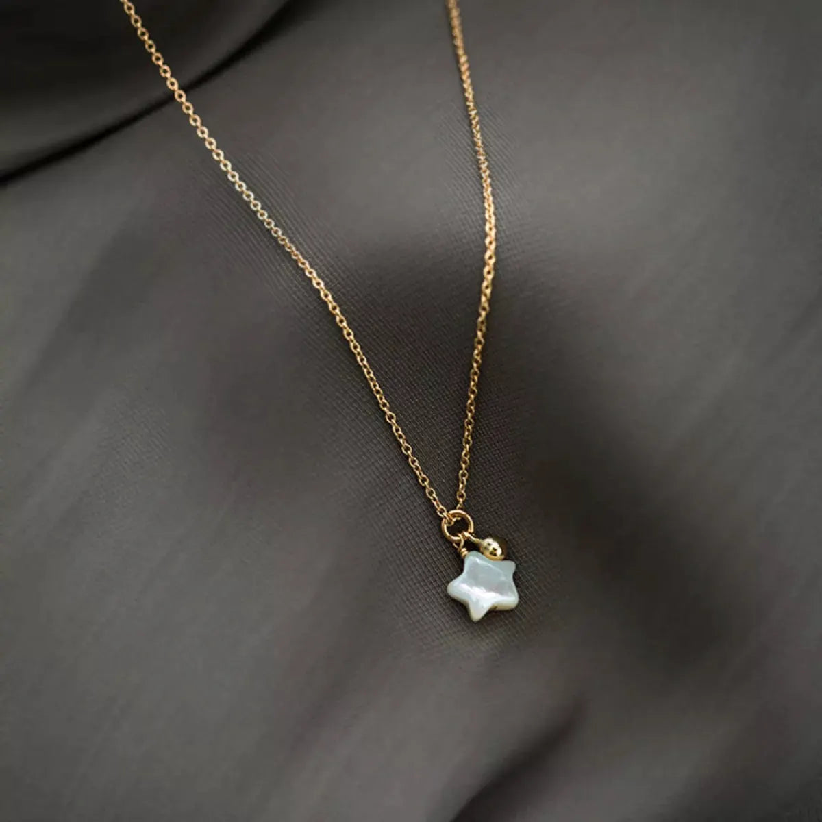 925 Sterling Silver Star Necklace by Partner Labels