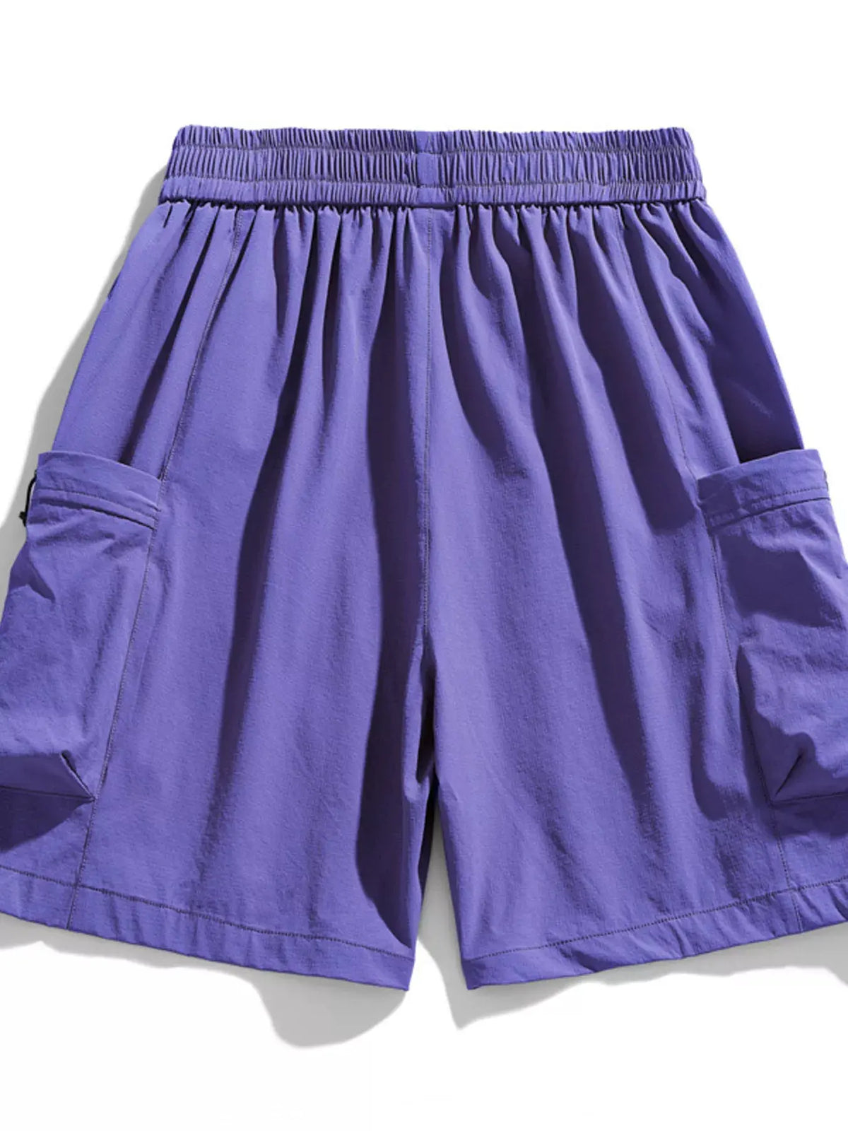Men's Plus Size Drawstring Cargo Shorts by Trendsi