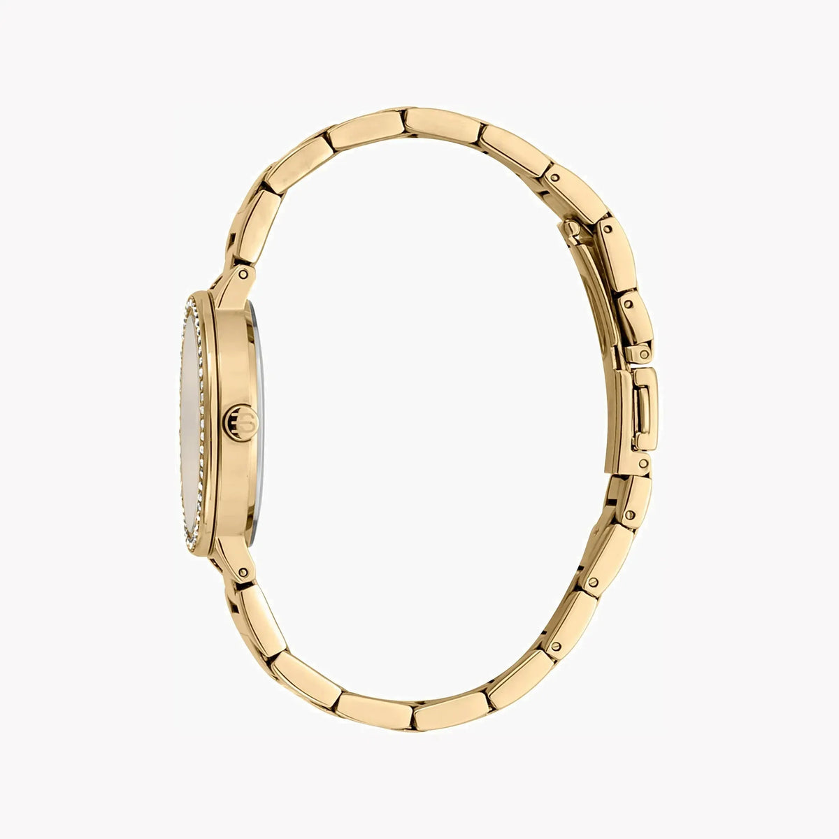 Esprit Women's Gold Stainless Steel Watch, Silver Dial | ES1L228M2045 by ESPRIT