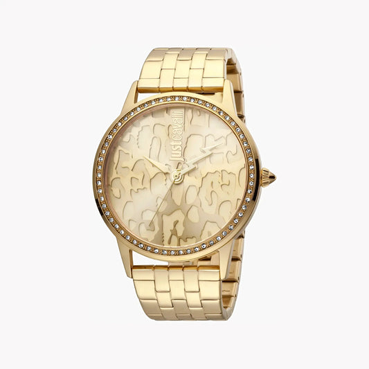 Just Cavalli Women's Gold Watch, Champagne Dial | Jc1l094m0055 by JUST CAVALLI