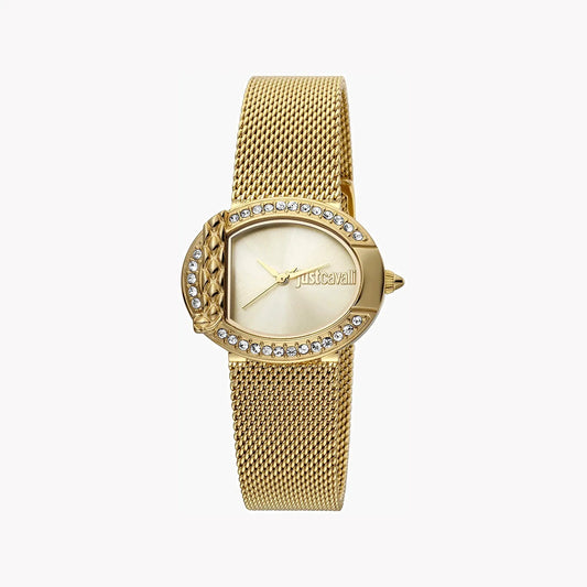 Just Cavalli Women's Gold Watch, Champagne Dial | Jc1l110m0085 by JUST CAVALLI