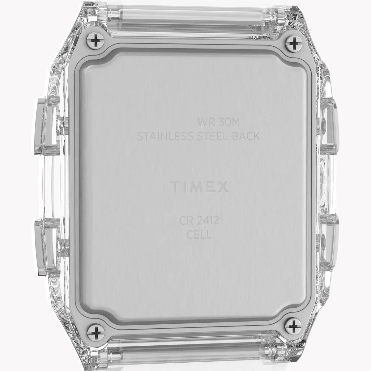 Timex Unisex Transparent Resin Watch, Translucent Case | Tw2w45200 by TIMEX