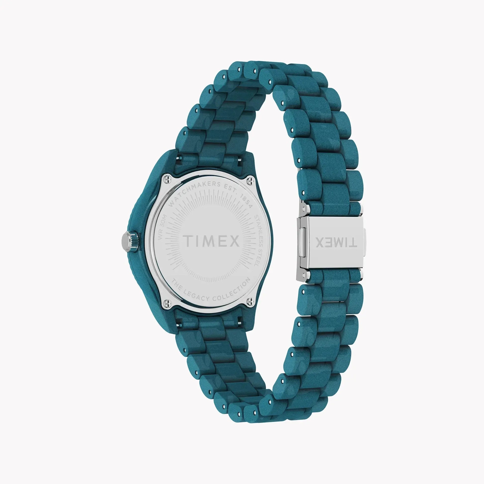 Timex Women's Ocean Blue Watch, Plastic Tide Material | T2p1958j by TIMEX