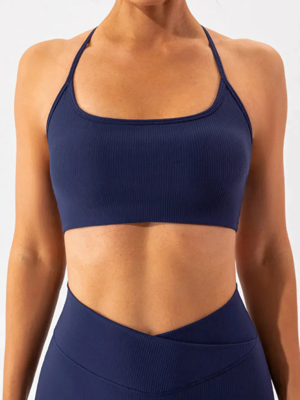 Spaghetti Strap Active Bra by Partner Label