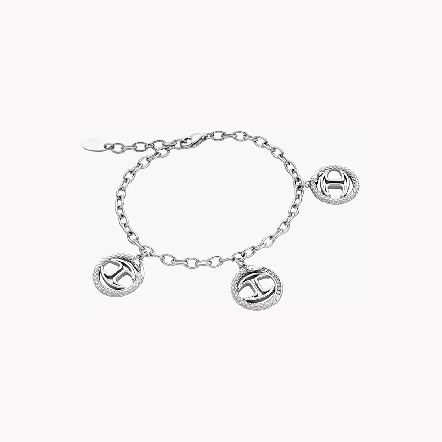 Just Cavalli Women's Brass Silver Bracelet, Silver | Jcbr00610100 by JUST CAVALLI