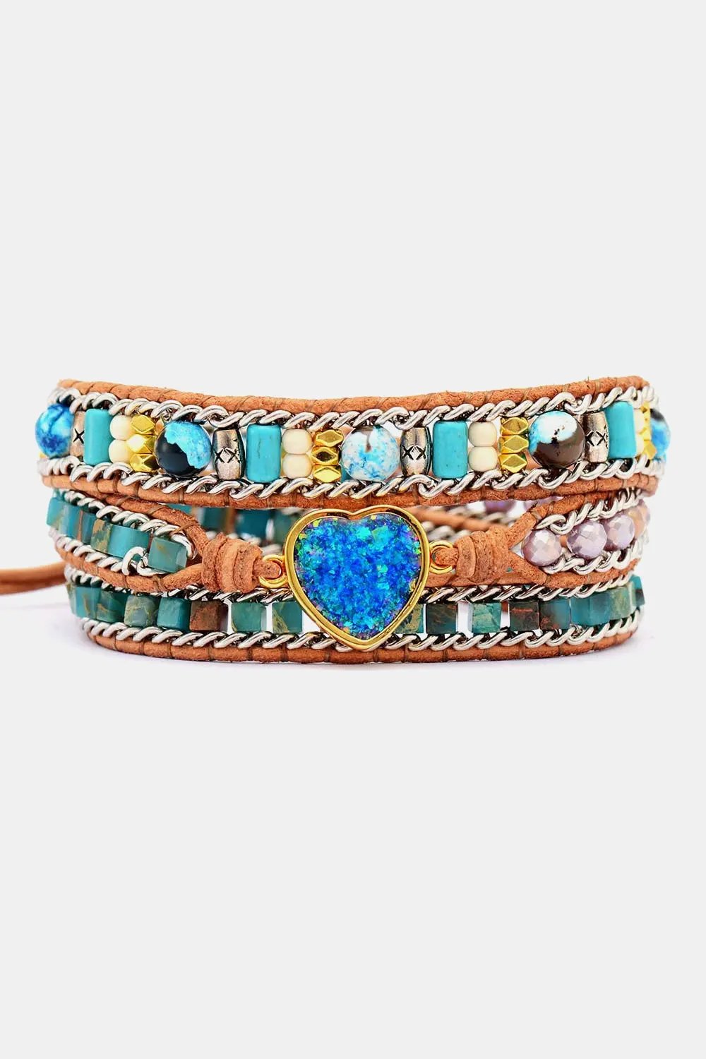 Heart Layered Bracelet by Partner Label