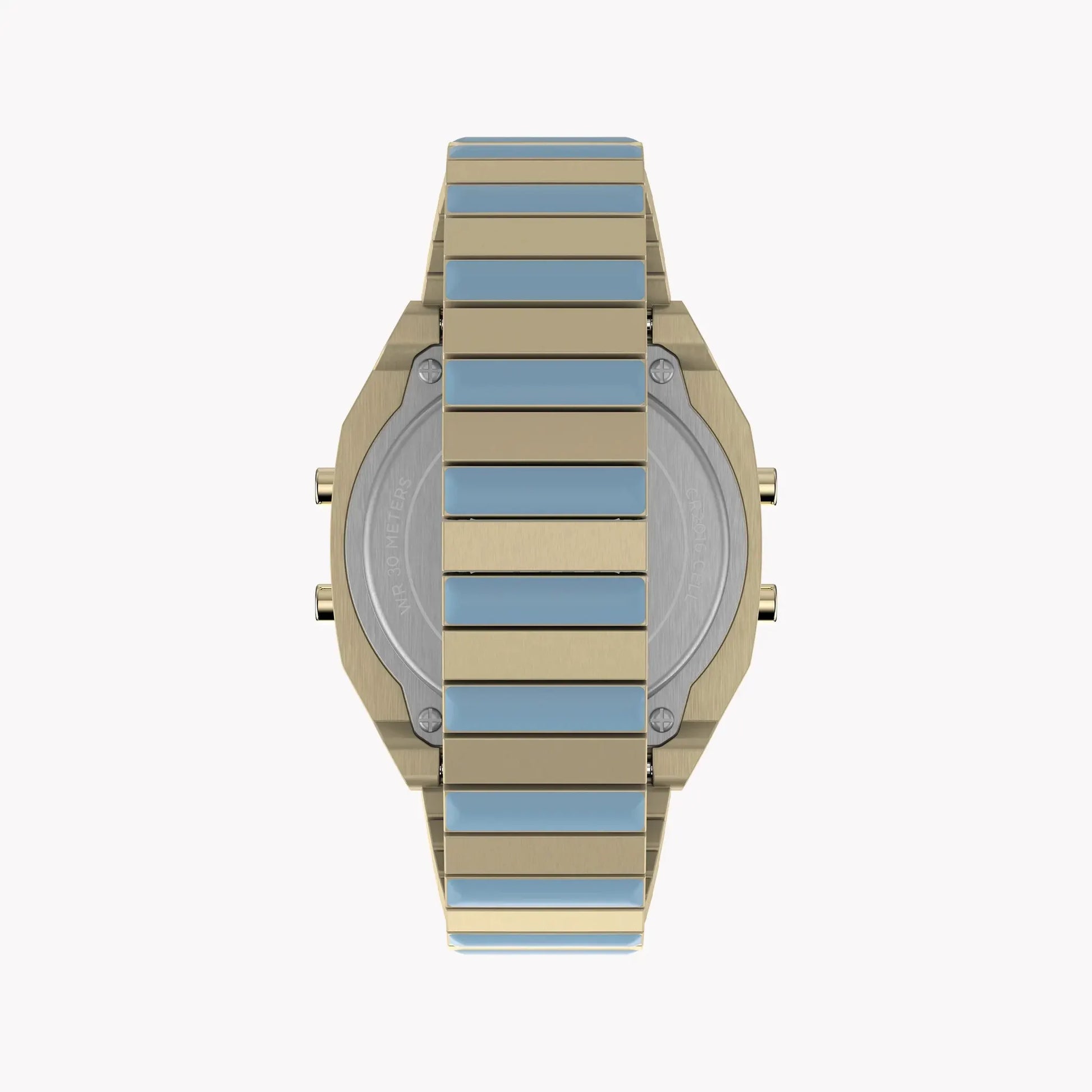 Timex Unisex Gold-Tone Watch, Blue Accents | Tw2w40800 by TIMEX